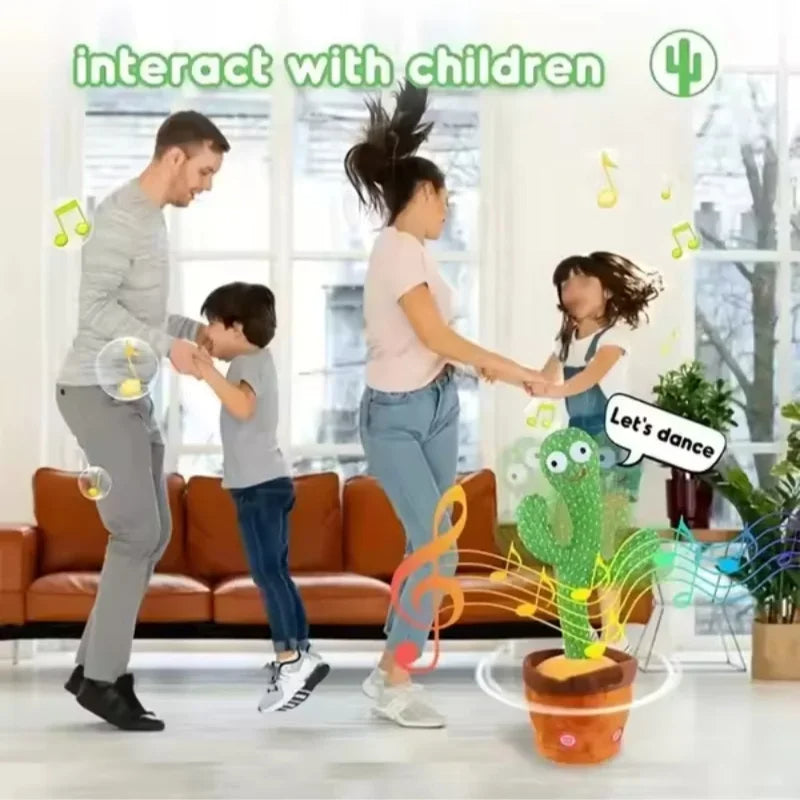 khilona-garden® Dancing Talking Cactus Toy