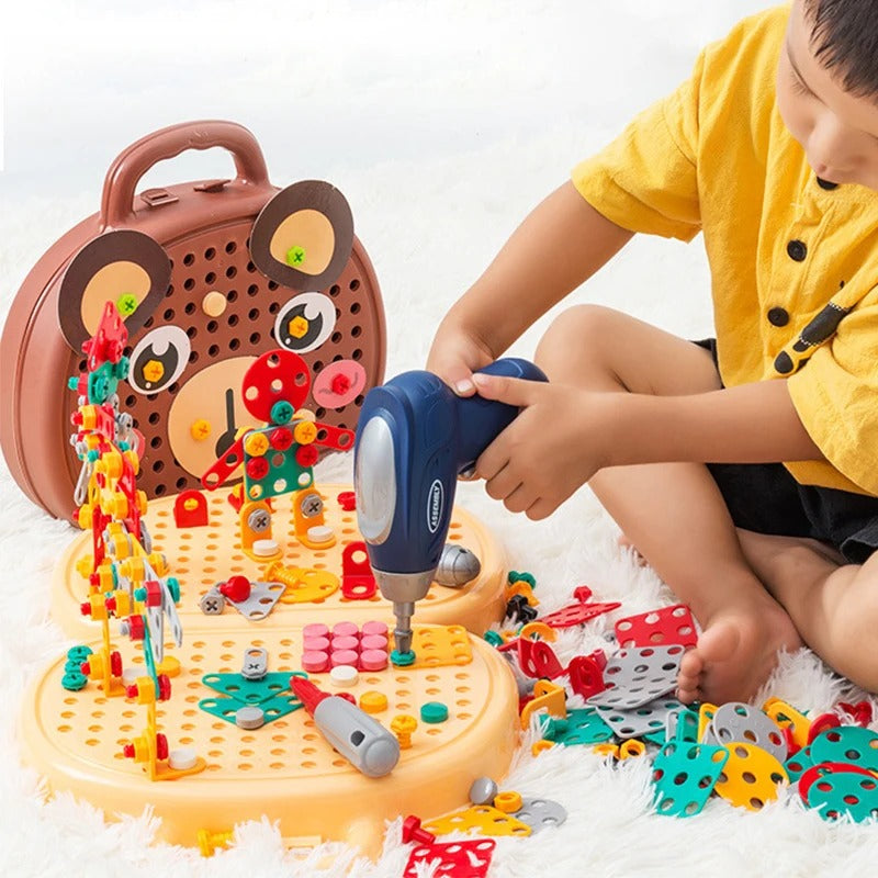 khilona-garden® Baby Puzzle Assembling Toys Toolbox