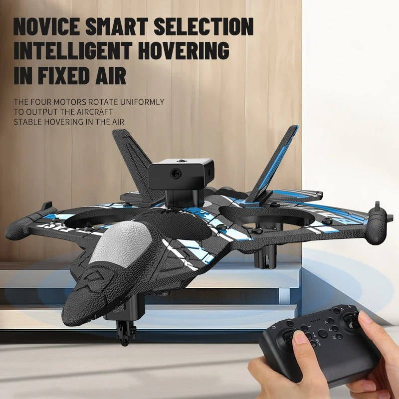 khilona-garden® Kids Electric Remote Control Foam Fighter Jet