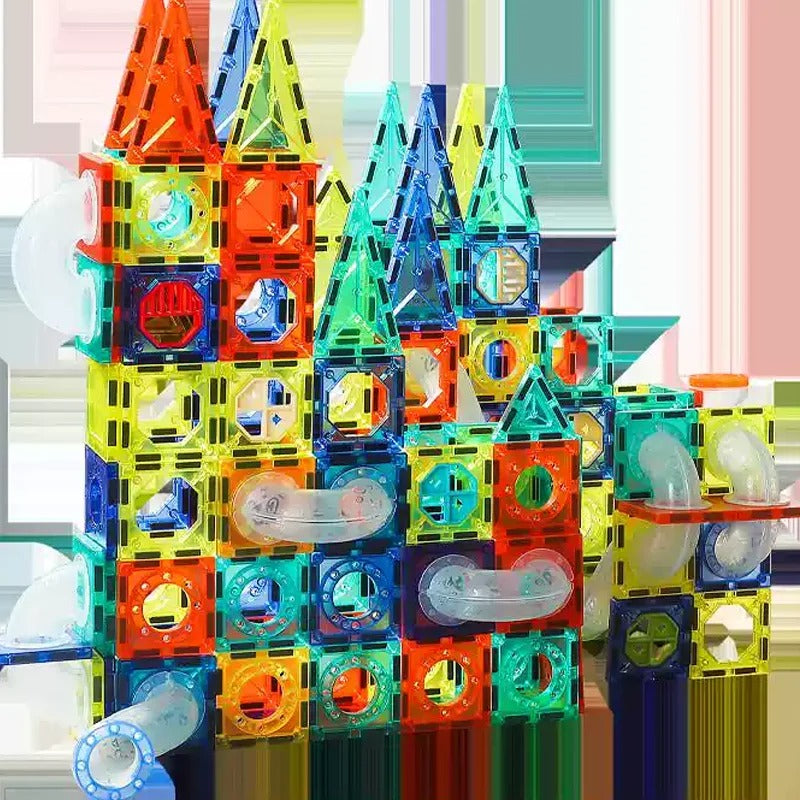 khilona-garden® DIY Space Magnetic Pipeline Building Blocks