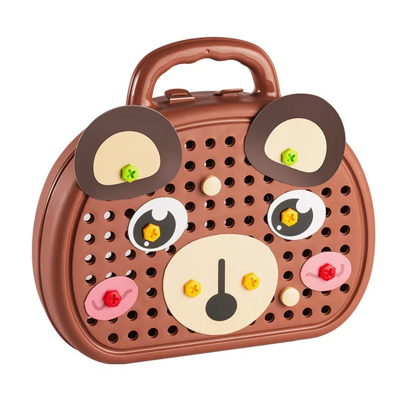 khilona-garden® Baby Puzzle Assembling Toys Toolbox