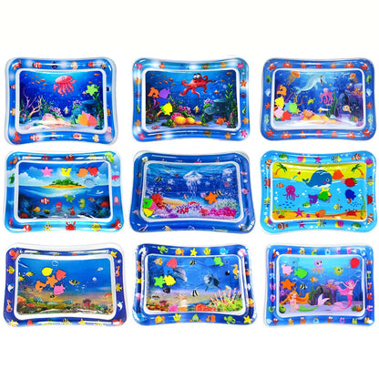 khilona-garden®  Splashin'kids Inflatable Tummy time Premium Water mat for Infants and Toddlers