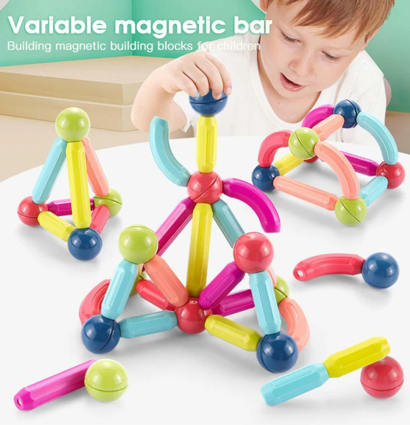 khilona-garden®  Magnetic 25 pcs  Building Blocks Set