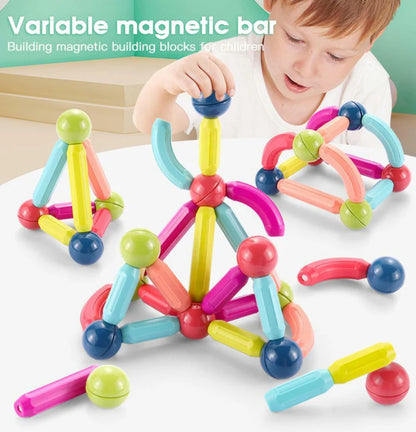 khilona-garden®  Magnetic 25 pcs  Building Blocks Set