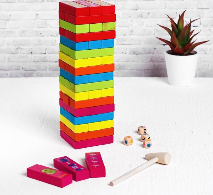 khilona-garden®  Digital Cognitive Stacking High Interest & Intelligence 54 Pcs