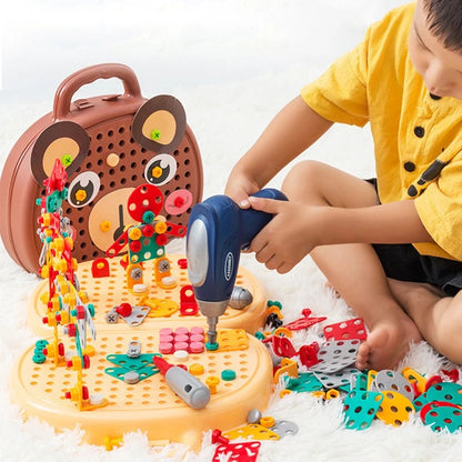 khilona-garden® Baby Puzzle Assembling Toys Toolbox