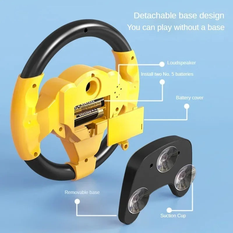khilona-garden® Steering Wheel Toys Children's Toy