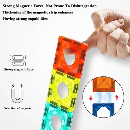 khilona-garden® DIY Space Magnetic Pipeline Building Blocks